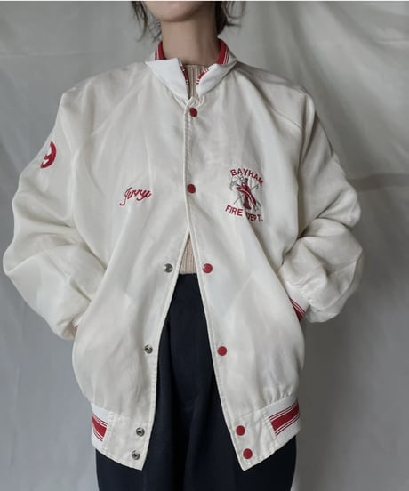 【USED】　Nylon Stadium Jumper/220127-011