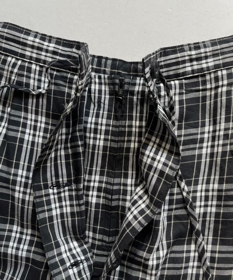 【USED】 LIZ GOLF Check Pattern Shorts /250118-004