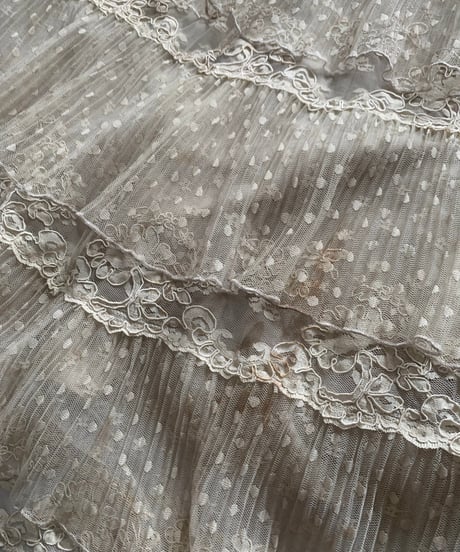 【USED】 Patterned Tiered Long One-Piece / 241109-033
