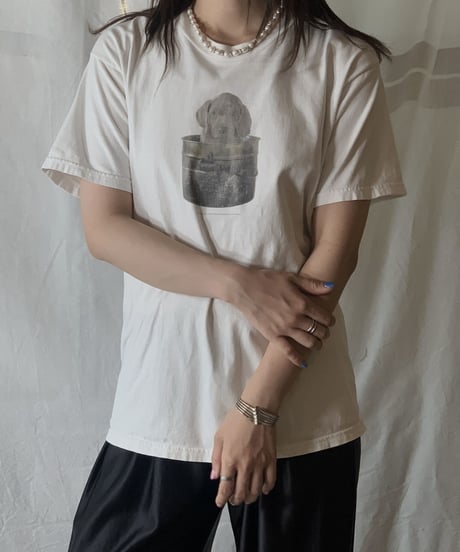 【USED】S/S T-shirt DOG⑤ /210604-012