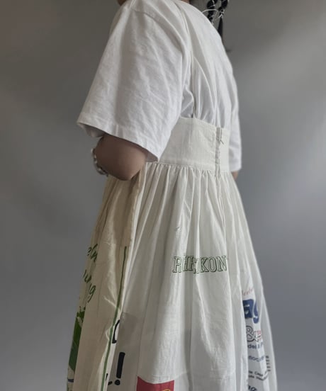 【RE;CIRCLE】RE Eco-Friendly Bag Camisole Long One-piece / 230727-018