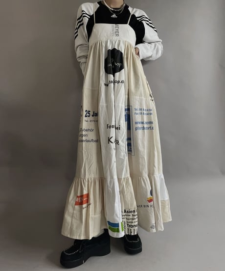 【RE;CIRCLE】RE Eco-Friendly Bag Camisole Long One-piece / 230327-004