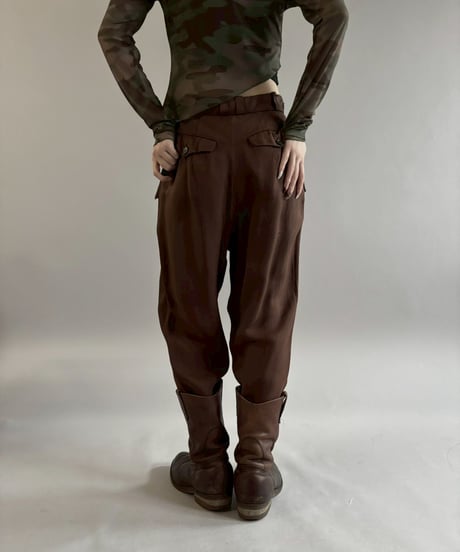 【USED】 Y's Tapered Slacks Pants /260221-003