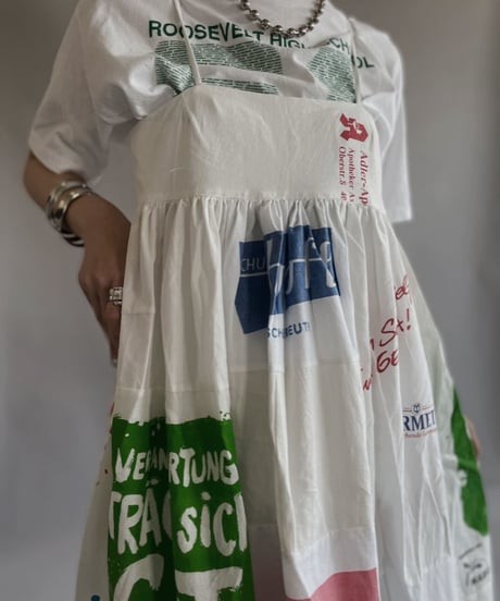 【RE;CIRCLE】RE Eco-Friendly Bag Camisole Long One-piece / 230525-017