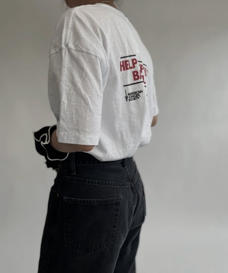 【USED】 T-shirt "Jail-A-Thon For The American Cancer Society" / 220827-008