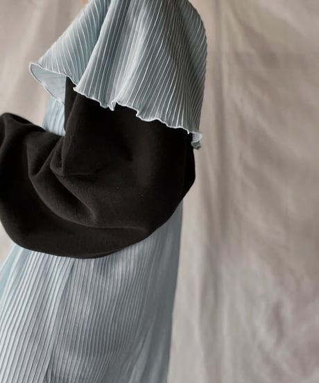 【USED】   Poly Pleats S/S One-piece/210926-002