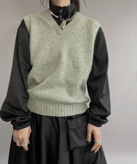 【USED】 Puritan Sportwear Knit Vest / 221022-027