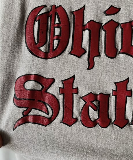 【USED】 80's USA Champion Reverse Weave Ohio State/210324-021