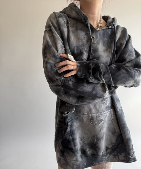 【USED】 Damage Parka  /250322-025