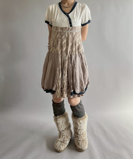 【USED】 Cop.Copine S/S Design One-Piece  /251014-025