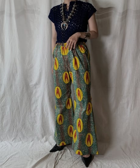 【USED】 Crochet Knit Top/210428-011