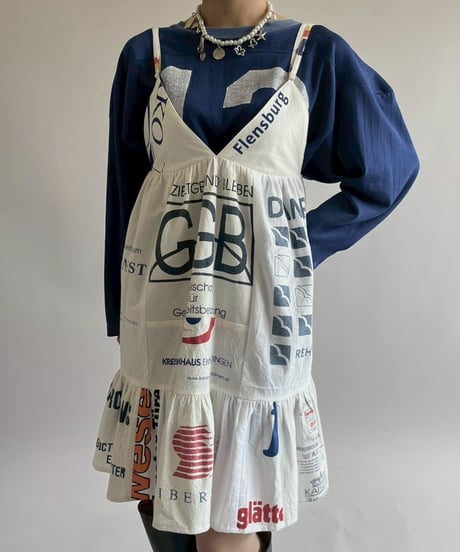 【RE;CIRCLE】 Re Eco Bag Back Lace Up Cami  /  250417-004