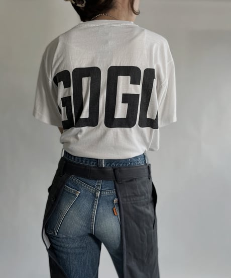 【USED】 Short Sleeved T-shirt "GOGO" / 220625-011