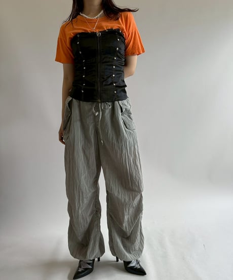 【USED】 RESIZED 70~80's Felt Print T-Shirt / 250802-018