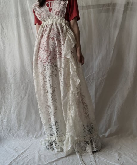 【RE;CIRCLE】 RE Lace N/S One-piece①/210611-025