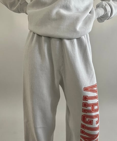 【USED】 90's Tultex VIRGINIA TECH Sweat Pants /250215-022