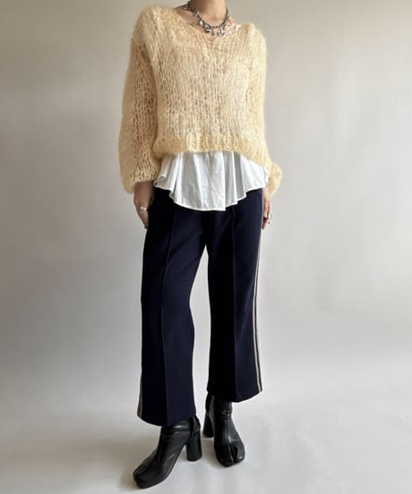 【USED】 Mesh Knit Top  /250322-016