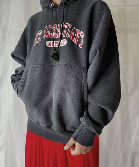 【USED】  Champion Reverse Weave Hoodie ST.SEBASTIANS/210902-009