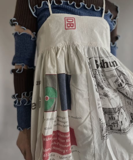 【RE;CIRCLE】RE Eco-Friendly Bag Camisole Middle One-piece / 230327-007