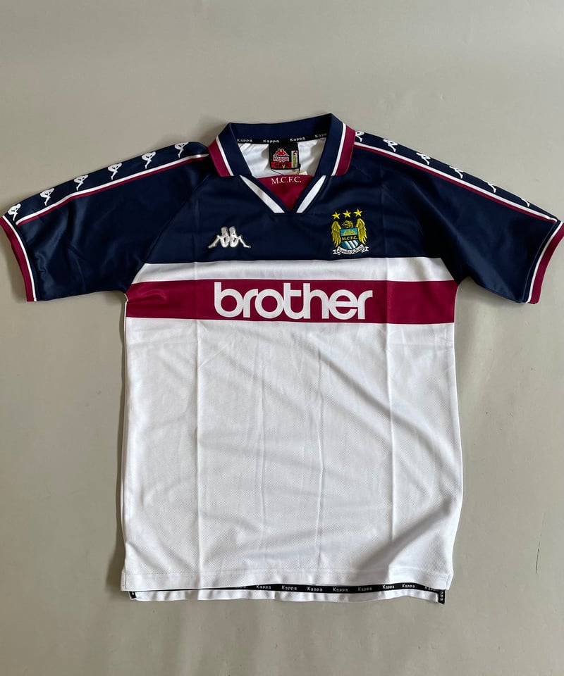 USED】Kappa MANCHESTER CITY Soccer Shirt /2408