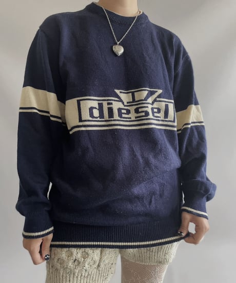 【USED】 Diesel Knit Top/ 230928-012