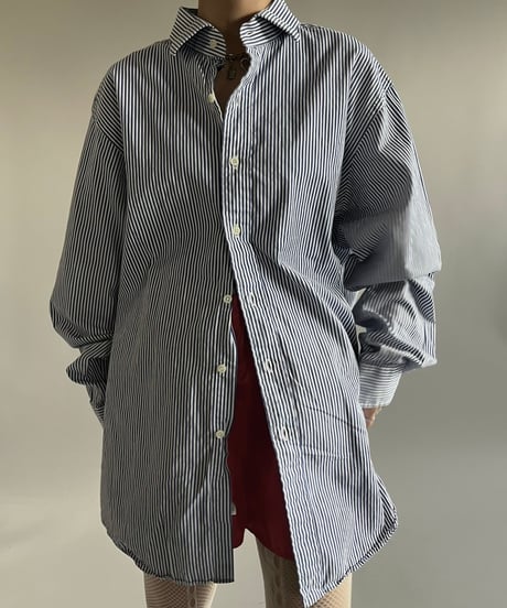 【USED】 Polo Ralph Lauren Stripe Shirt /250125-018
