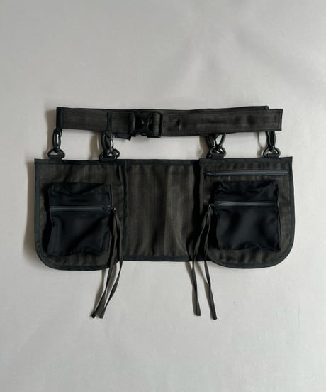 【RE;CIRCLE】 Re Suit Waist Belt Bag/ 241003-018