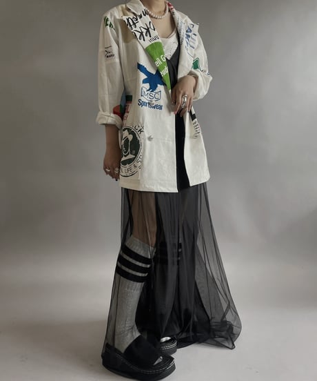 【RE;CIRCLE】RE Eco-Fri0endly Bag Double Jacket / 240516-014