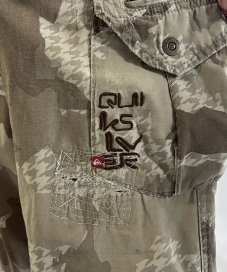 【USED】 Quiksilver Camouflage Pants / 251220-006