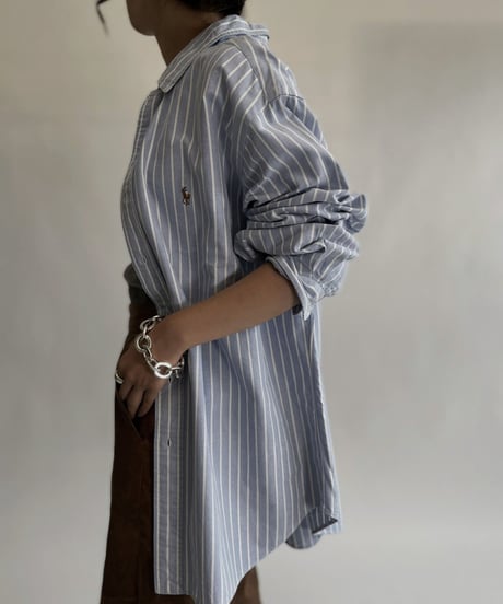 【USED】 Polo Ralph Lauren Striped Shirt / 220820-001