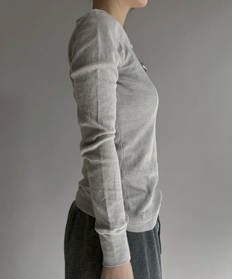 【USED】 LAUREN JEANS CO. Rib Thermal L/S T-Shirt / 260131-018