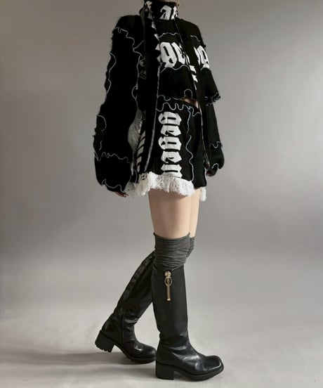 【RE;CIRCLE】 RE Mellow Knit Set-up + Tie / 260122-012