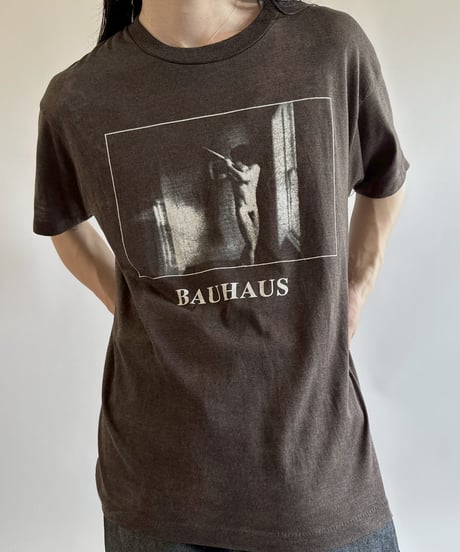 【USED】 Made in USA 80's Screen Stars Best BAUHAUS T-Shirt /250621-050