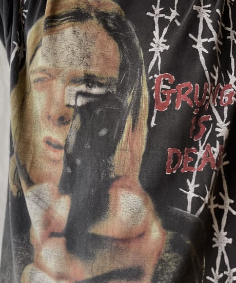 【USED】 S/S T-shirt NIRVANA "GRUNGE is DEAD"/210526-004