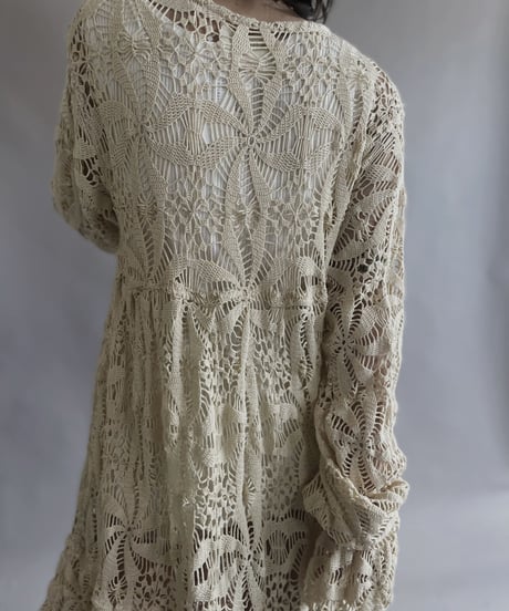 【RE;CIRCLE】 RE Crochet Lace One-piece / 230504-004