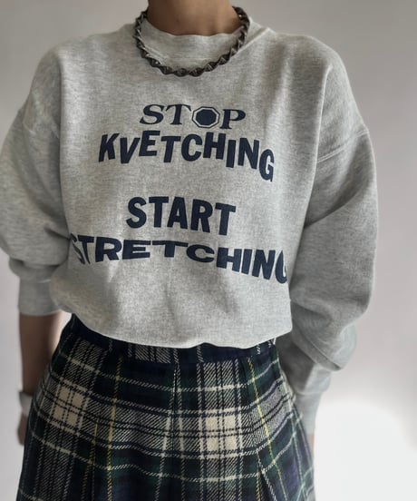 【USED】 Made in USA  Fruit of the Loom Stop...Start Sweat Top/241130-018