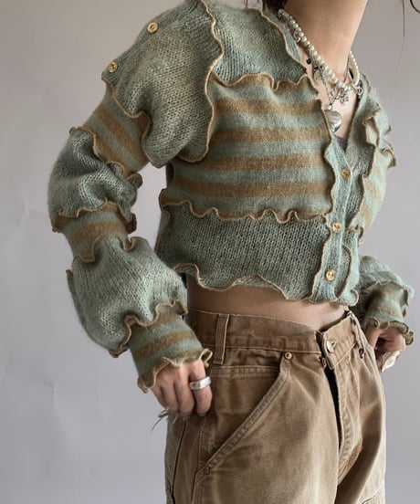 【RE;CIRCLE】 RE Mellow Knit Cardigan /  241121-001