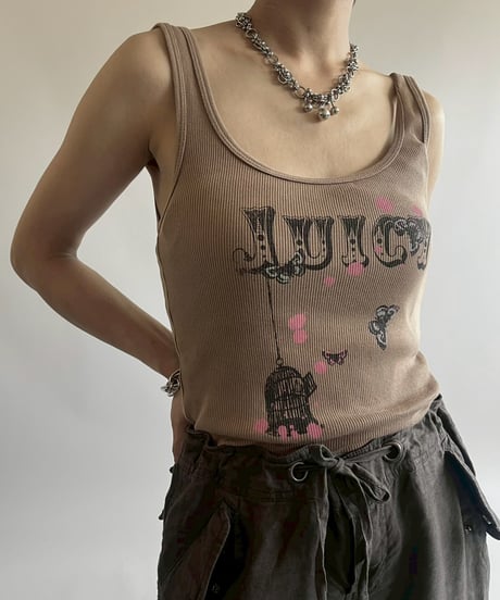 【USED】 Made in USA Juicy Country Tank Top / 250517-001