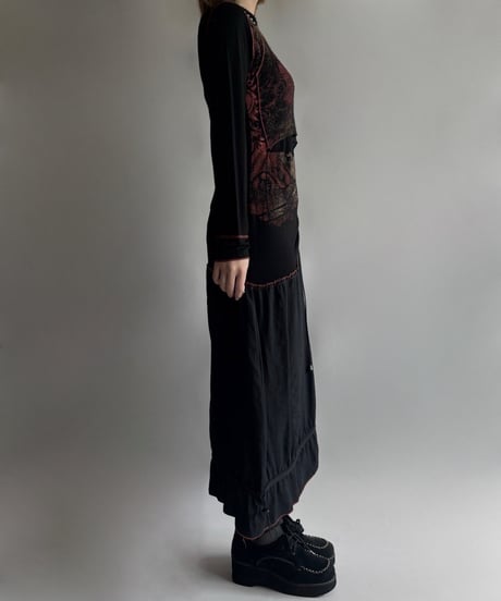 【USED】 L/S design One-Piece  /250906-019