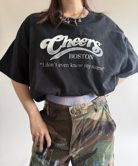 【USED】 GILDAN Cheers BOSTON T-Shirt / 250614-011