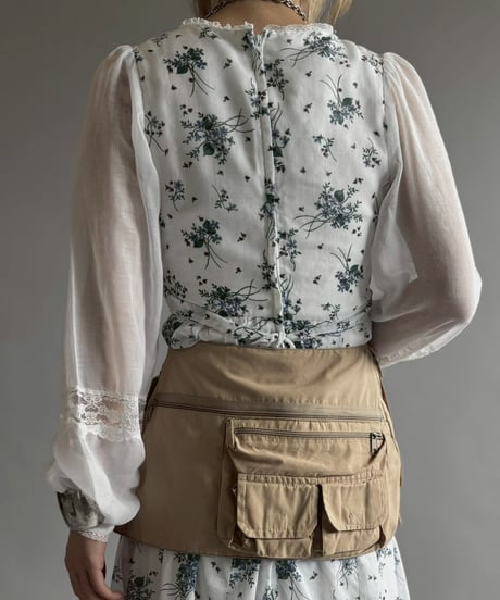 【RE;CIRCLE】  RE Fishing Vest Belt Bag / 260528-015