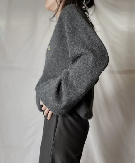 【USED】 LACOSTE Acrylic Knit ⑩ / 220111-022