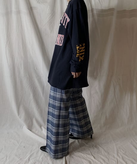 【RE;CIRCLE】 RE Patchwork L/S T-shirt②/210414-025