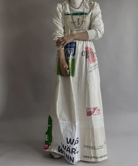 【RE;CIRCLE】RE Eco-Friendly Bag Shirring One-piece / 230427-009