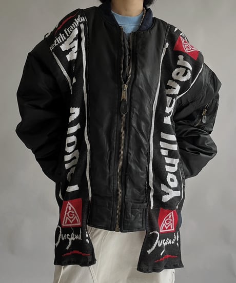 【RE;CIRCLE】 RE MA1×Soccer Muffler  Jacket / 240118-010