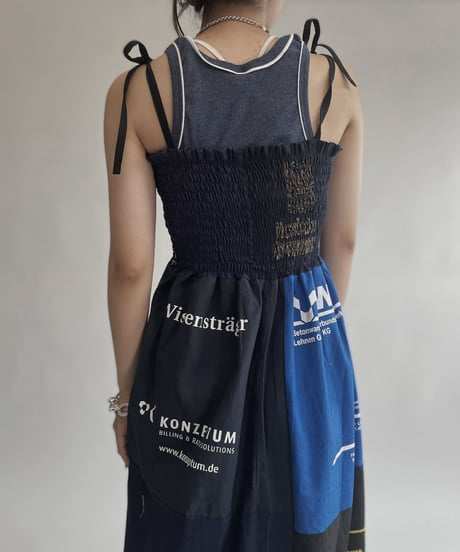 【RE;CIRCLE】 RE Eco-Friendly Bag Camisole One-piece Black / 220804-026