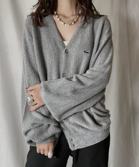 【USED】   LACOSTE Knit Cardigan 13/211126-021