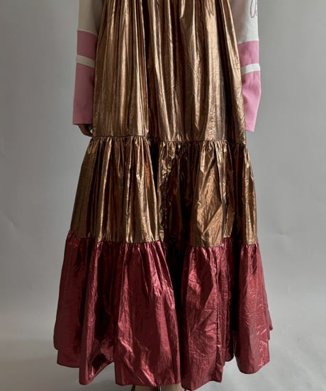 【USED】 Shiny Gather Camisole One-Piece /251012-032