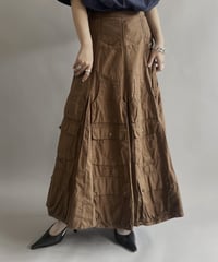 【USED 】Cordelia Design Multi Pocket Long Skirt/ 240429-015