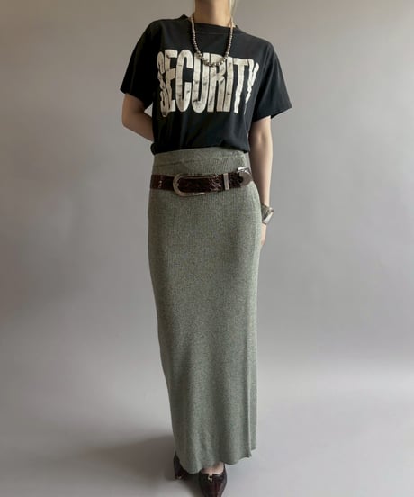 【USED】 Made in USA 100%OATS SECURITY T-Shirt / 260523-015